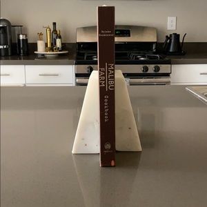Marble Bookends
